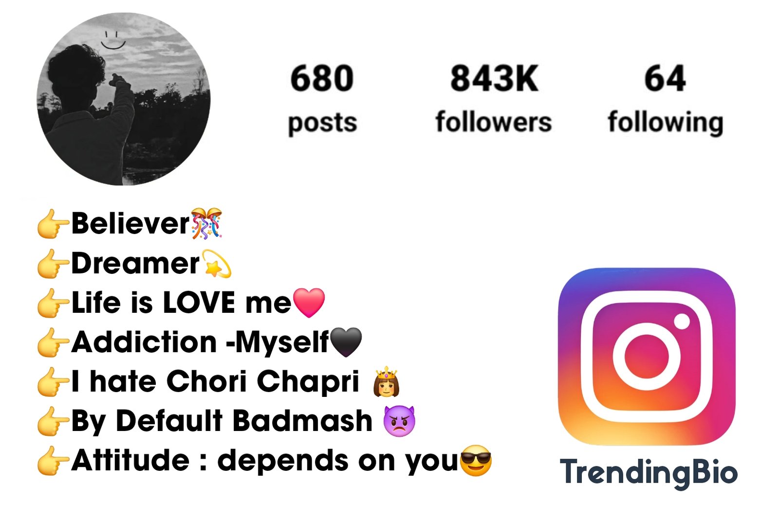 Badmashi Bio For Instagram