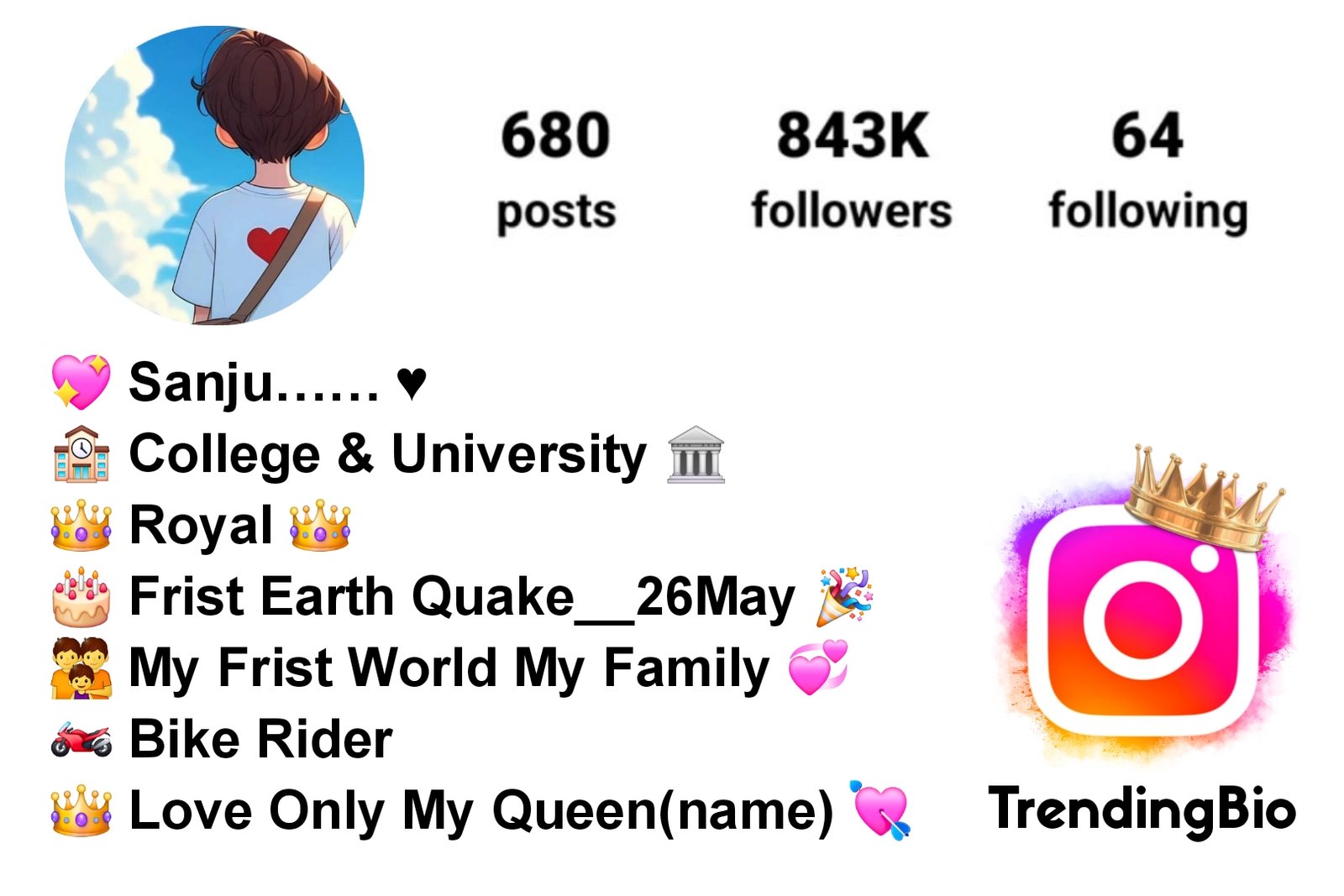 Bike Rider Bio For Instagram (3) Bike Rider Bio For Instagram With Emoji