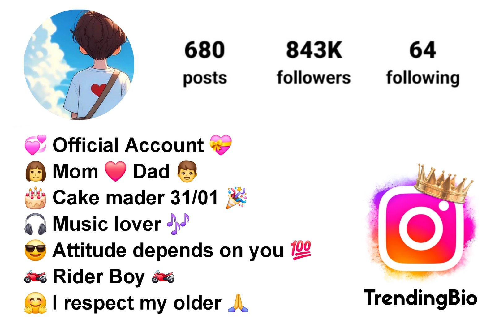 Bike Rider Bio For Instagram (4) Rider Bio For Instagram