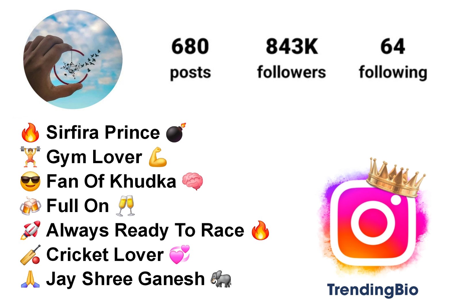 Bappa Lover Bio For Instagram