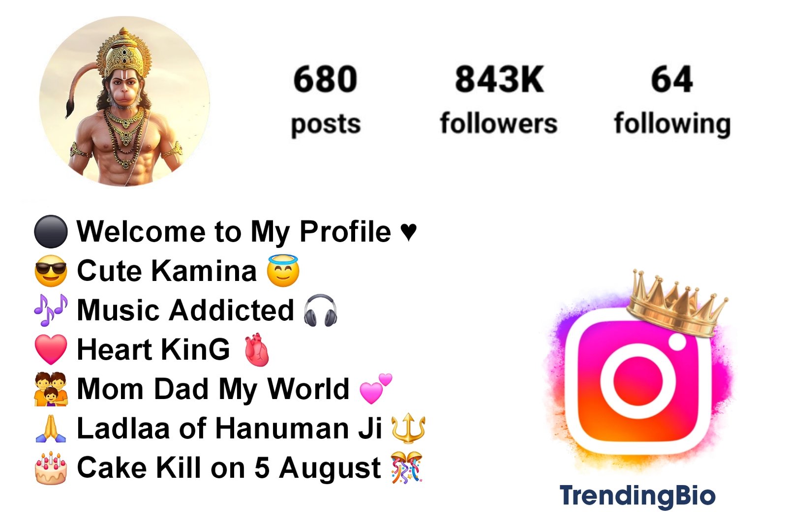 Hanuman Ji Bio For Instagram (2) Hanuman Bio For Instagram In Hindi