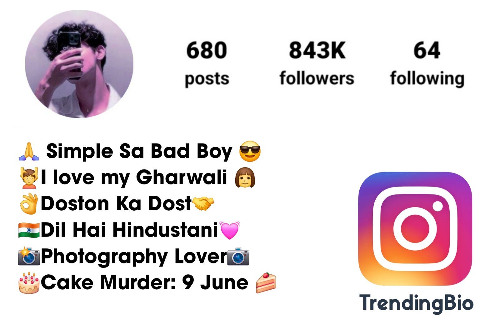 Bio For Instagram For Boys